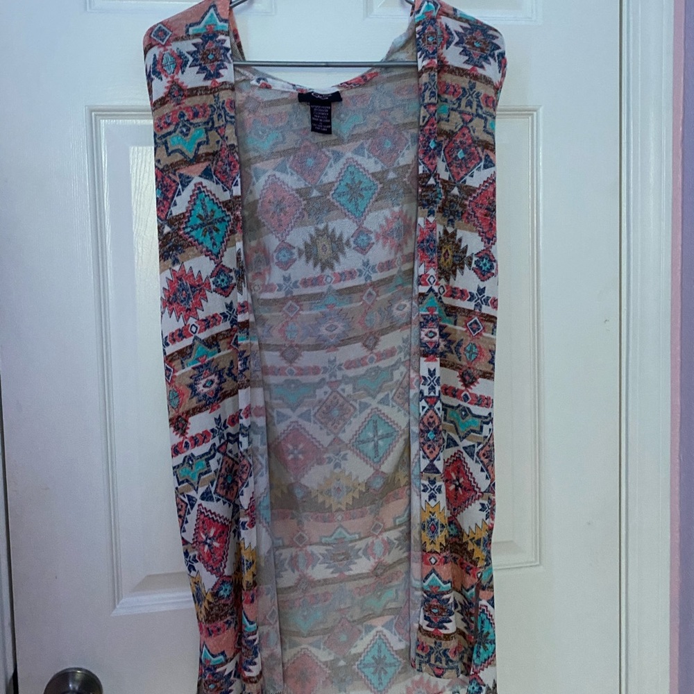 Patterned cardigan